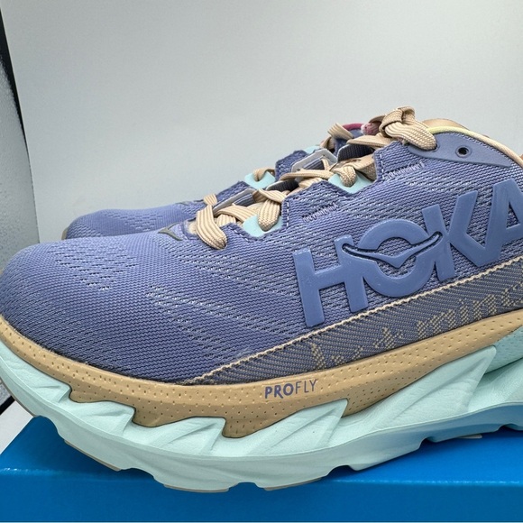 NWT Hoka Elevon 2 Running Shoes Mental Health Sneakers Unisex Purple Blue Glass​ - Picture 14 of 16